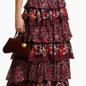 FARM Rio
Chelsea Garden Ruffles Maxi Skirt